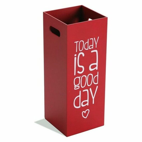 Paraplubak Versa Begin The Day With a Smile Hout MDF (21 x 53 x 21 cm) 2