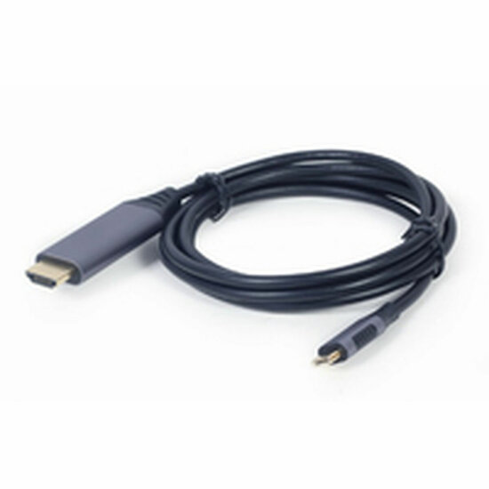 Adapter HDMI naar DVI GEMBIRD CC-USB3C-HDMI-01-6 Zwart/Gris 1,8 m 5