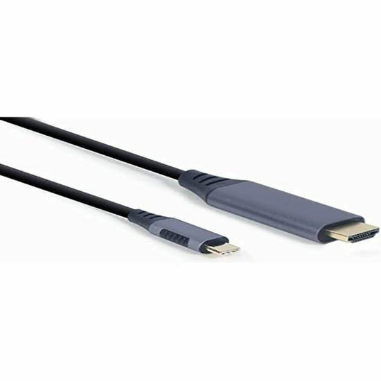 Adapter HDMI naar DVI GEMBIRD CC-USB3C-HDMI-01-6 Zwart/Gris 1,8 m 8