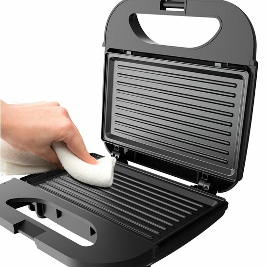 Tosti-ijzer Black &amp; Decker BXSA752E Zwart 750 W 5