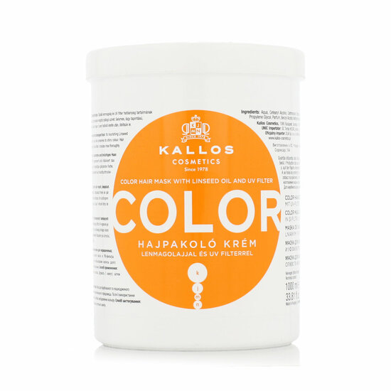 Haarmasker Kallos Cosmetics Color 1 L 1