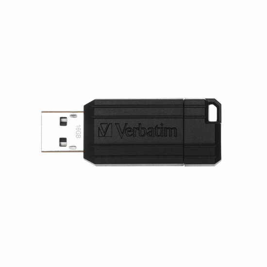 USB stick Verbatim 49063 Sleutelhanger Zwart 1