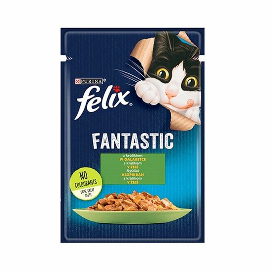 Kattenvoer Purina Fantastic Konijnenvlees 85 g 1