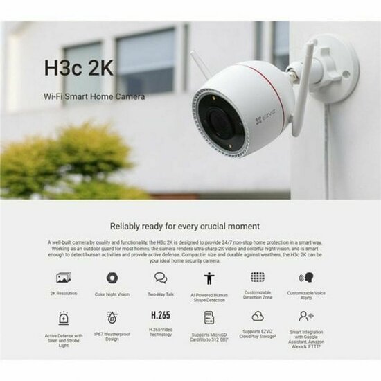 IP-camera Ezviz H3C 2K 2