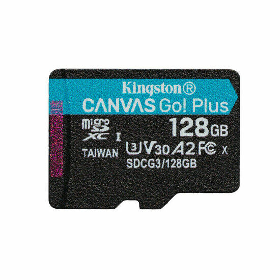 Micro SD kaart Kingston Canvas Go! Plus 128 GB 2