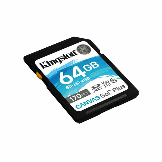 SD Geheugenkaart Kingston SDG3/64GB 64GB 64 GB 1