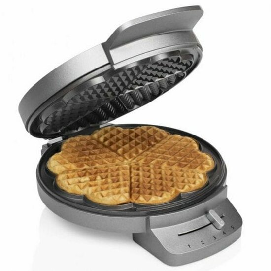 Wafelmaker Princess 01.132380.01.001 1200 W Zwart Staal 2