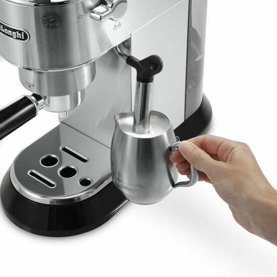 Expresso Koffiemachine DeLonghi EC 685.M Zwart metaal Zilverkleurig Staal 1 L 1,1 L 5