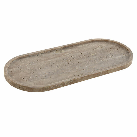 Snackdienblad Home ESPRIT Bruin Scandinavisch 30 X 13 X 1,2 cm 1