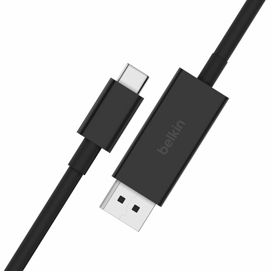 Kabel USB-C naar DisplayPort Belkin AVC014BT2MBK Zwart 2 m 2