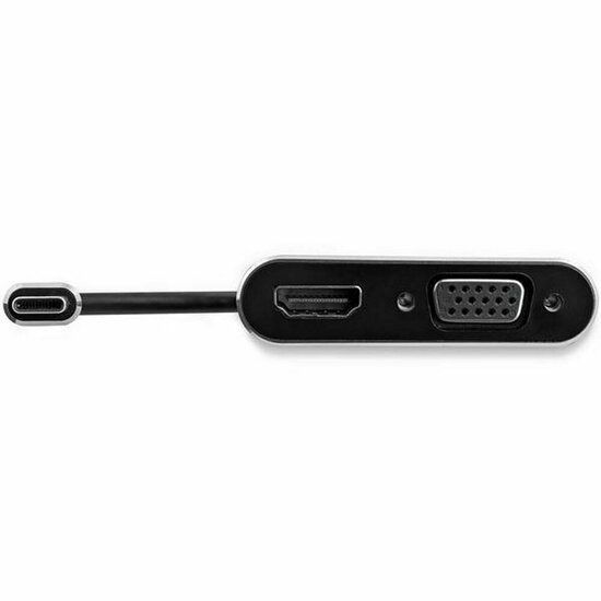 Adapter USB-C naar VGA/HDMI Startech CDP2HDVGA Zwart 4K Ultra HD 4