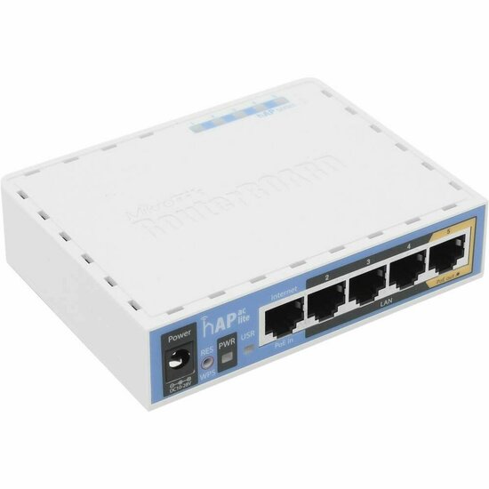 Router Mikrotik RB952UI-5AC2ND Dual Chain 2.4 GHz 5 GHz Wit 500 Mbit/s 4