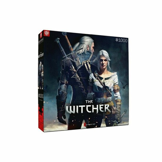 Puzzel Cenega Publishing The Witcher: Geralt &amp; Ciri 1000 Onderdelen 1