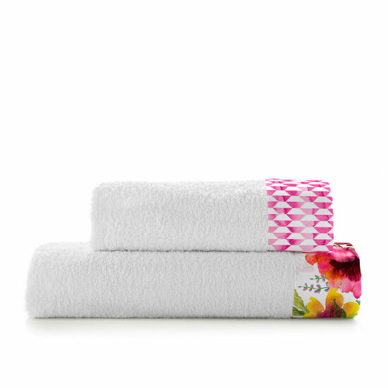 Handdoekenset HappyFriday Cassia Multicolour 2 Onderdelen 2