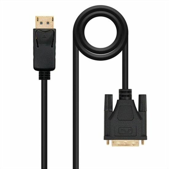 Adapter DisplayPort naar DVI NANOCABLE 10.15.4501 1 m Zwart 1