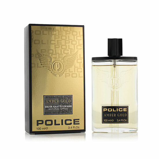 Herenparfum Police EDT Amber Gold 100 ml 1