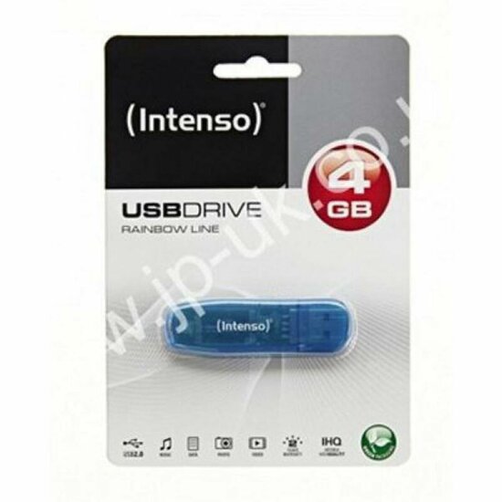 USB stick INTENSO 3502450 4 GB Blauw 1