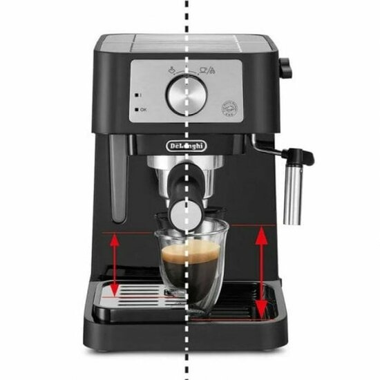 Expresso Koffiemachine DeLonghi Stilosa Premium EC260.BK 1 L 15 bar 1100 W Zwart 5