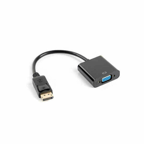 Adapter DisplayPort naar VGA Lanberg AD-0002-BK Zwart 1