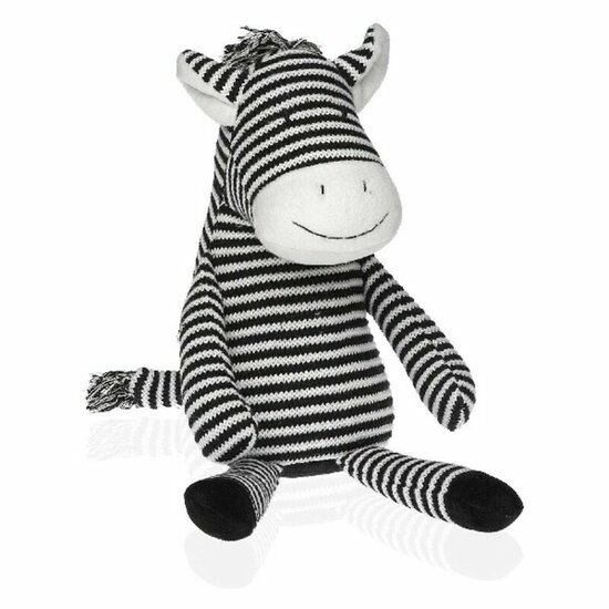 Deurstopper Versa Zebra Textiel 13 x 27 x 24 cm 1