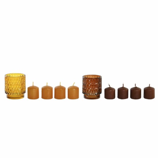 Kaarsenset DKD Home Decor 36 g Stads (2 Stuks) (12 Stuks) 1