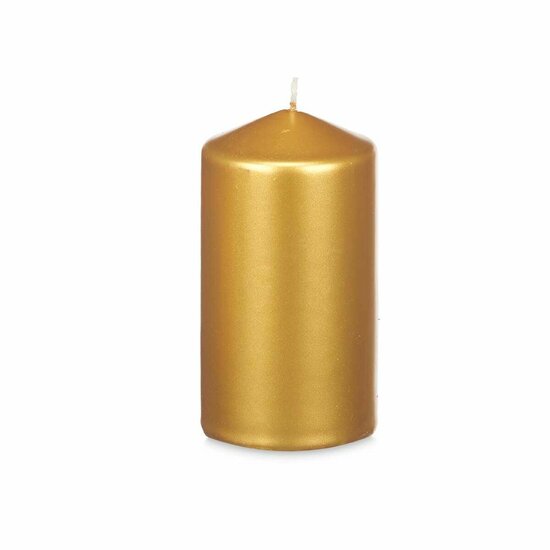 Kaars Gouden 7 x 13 x 7 cm (24 Stuks) 2