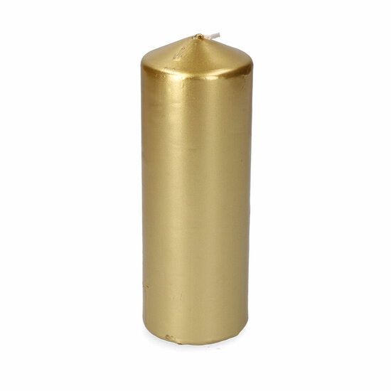 Kaars Gouden Zilverkleurig &Oslash; 7 x 20 cm 1 Stuks 2