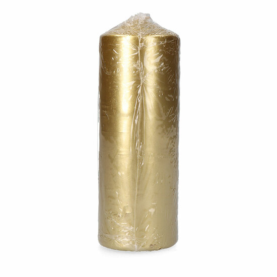 Kaars Gouden Zilverkleurig &Oslash; 7 x 20 cm 1 Stuks 4