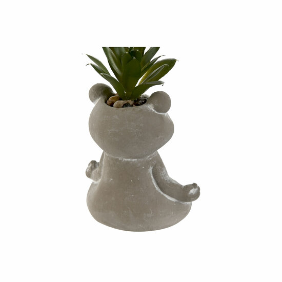 Decoratieve plant Home ESPRIT Polyethyleen Cement Kikker 7,5 x 5 x 11 cm (3 Stuks) 3