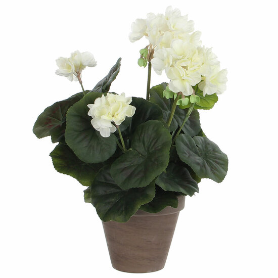 Decoratieve plant Mica Decorations PVC Geranium 1