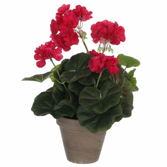 Decoratieve plant Mica Decorations 11,5 x 33 cm Roze PVC 1