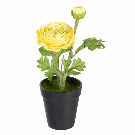 Decoratieve plant Polyester Polyethyleen Ijzer Bloem 9,5 x 9,5 x 29 cm 1