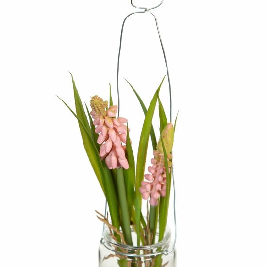 Decoratieve plant Polyester Polyethyleen Ijzer 7 x 7 x 18 cm 3