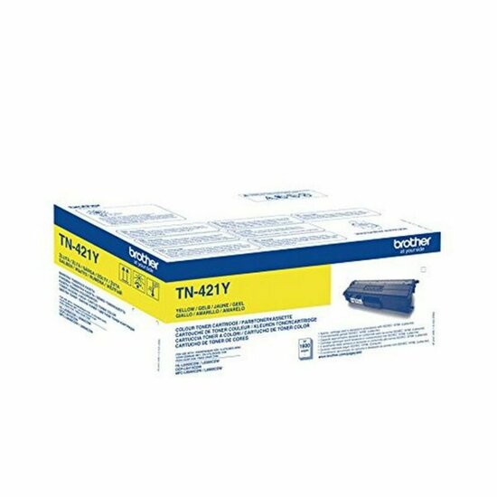 Originele Toner Brother TN-421Y Geel Zwart 3