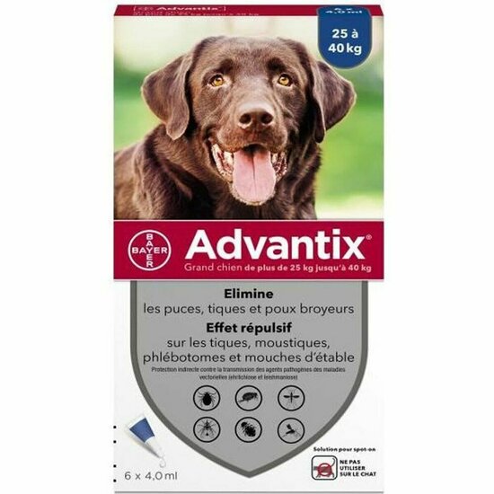 Pipet voor honden Advantix 25-40 Kg 1