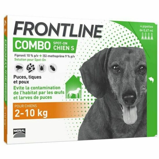 Pipet voor honden Frontline Combo 2-10 Kg 4 Stuks 1