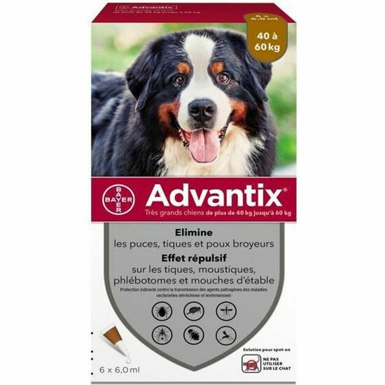 Pipet voor honden Advantix 40-60 Kg 1