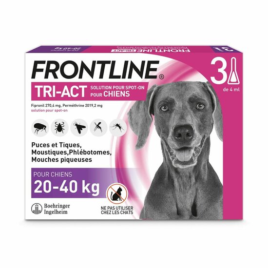 Pipet voor honden Frontline Tri-Act 20-40 Kg 1