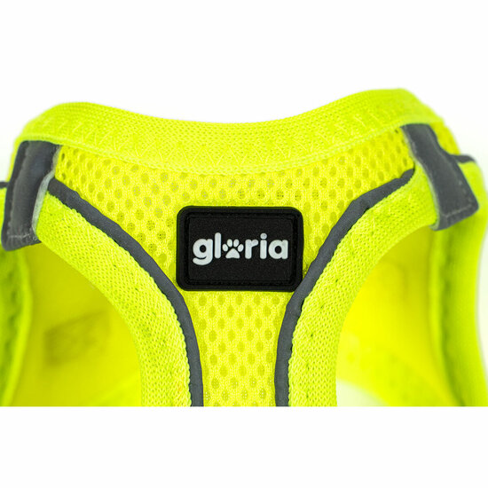 Hondentuigje Gloria Trek Star 27-28 cm 31-34,6 cm Geel XS 4