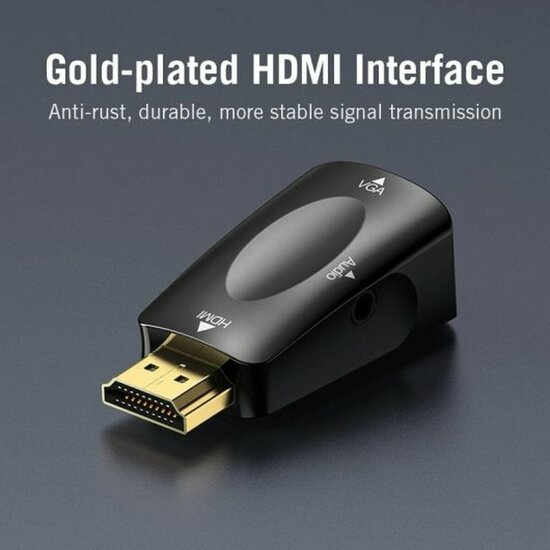 Adapter HDMI naar VGA Vention AIDB0 3