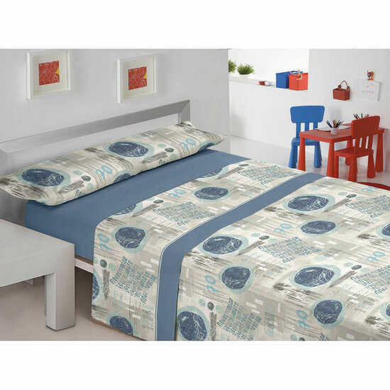 Beddengoedset Pierre Cardin CALIFORNIA Blauw Bed van 90 2