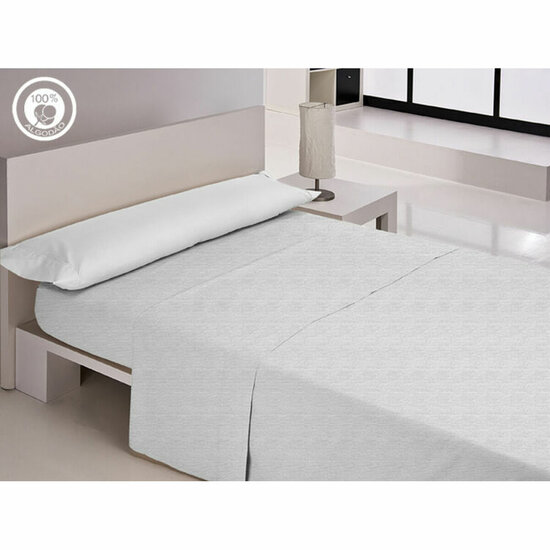 Dekbedovertrek Happy Home LISOS COTTON Wit Bed van 105 1