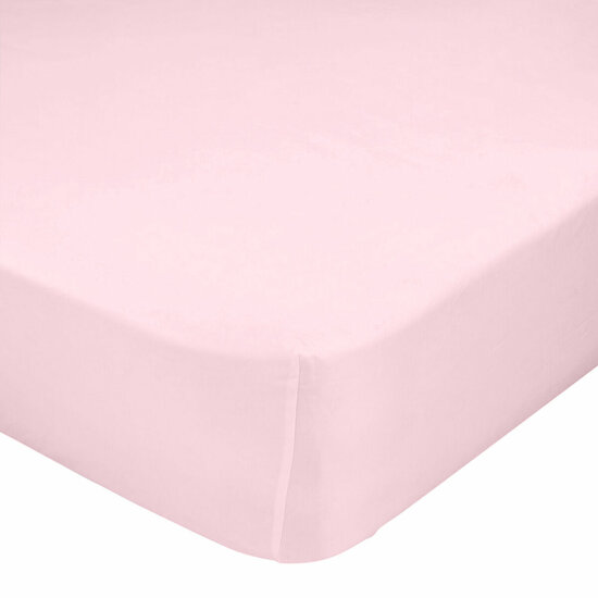 Onderlaken HappyFriday BASIC KIDS Licht Roze 60 x 120 x 14 cm 1