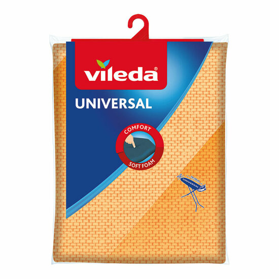 Strijkplankhoes Vileda 163259 Oranje 110 x 30 cm 130 x 45 cm Universeel 2