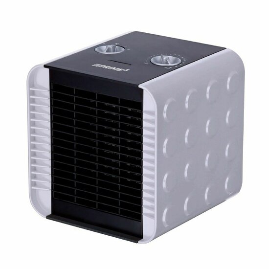 Draagbare ventilatorkachel SFH81SL Zwart Grijs 1500 W 1