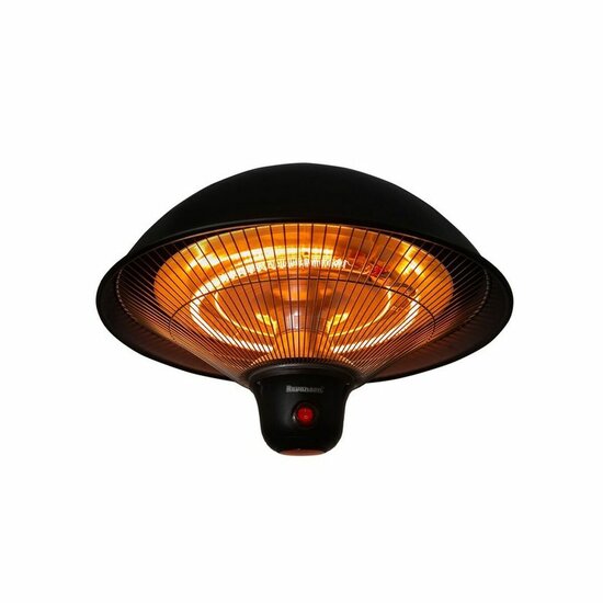 Draagbare ventilatorkachel Ravanson OT-1500 LED Zwart 1500 W 2