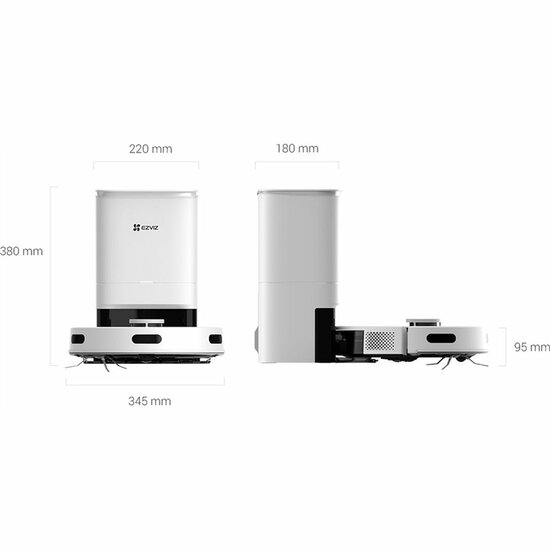 Robotstofzuiger Ezviz CS-RE5-TWT2 4930 mAh 2