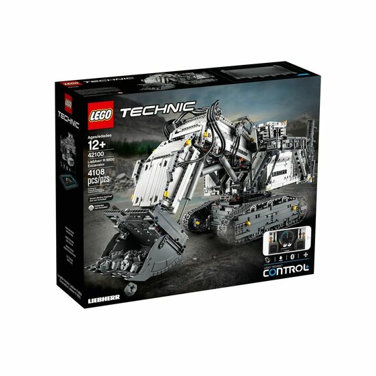 Playset Lego Technic: Liebherr R9800 Excavator 42100 4108 Onderdelen 27 x 39 x 65 cm 2