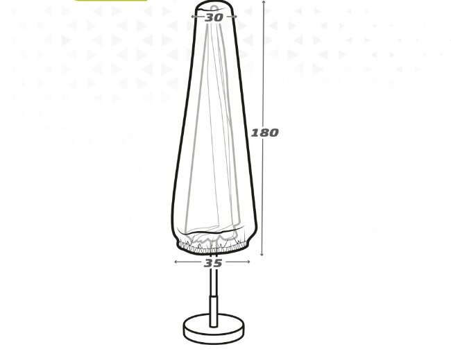 Parasolhoes Aktive 35 x 190 x 1 cm (6 Stuks) 5