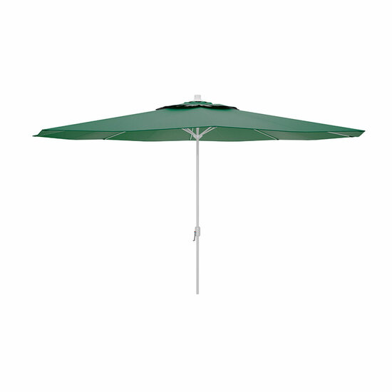 Marbueno Parasol Staal 8 Ribben D270 cm Polyester Groen Tuin, Zwembad en Terras 10188 1